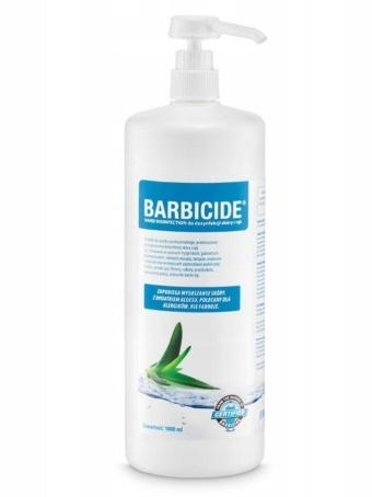 BARBICIDE Plyn do dezynfekcji rąk Hand Disinfection 1000ml