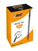 BIC ROUND STIC CLASSIC DŁUGOPIS CZARNY