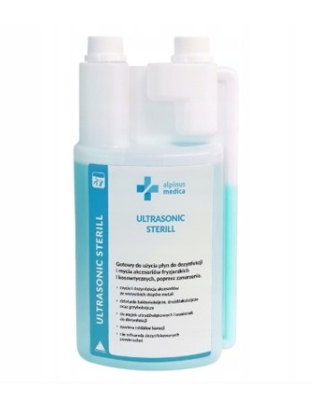 ULTRASONIC STERILL PŁYN DO DEZYNFEKCJI I MYCIA AKCESORIÓW 1L ALPINUS